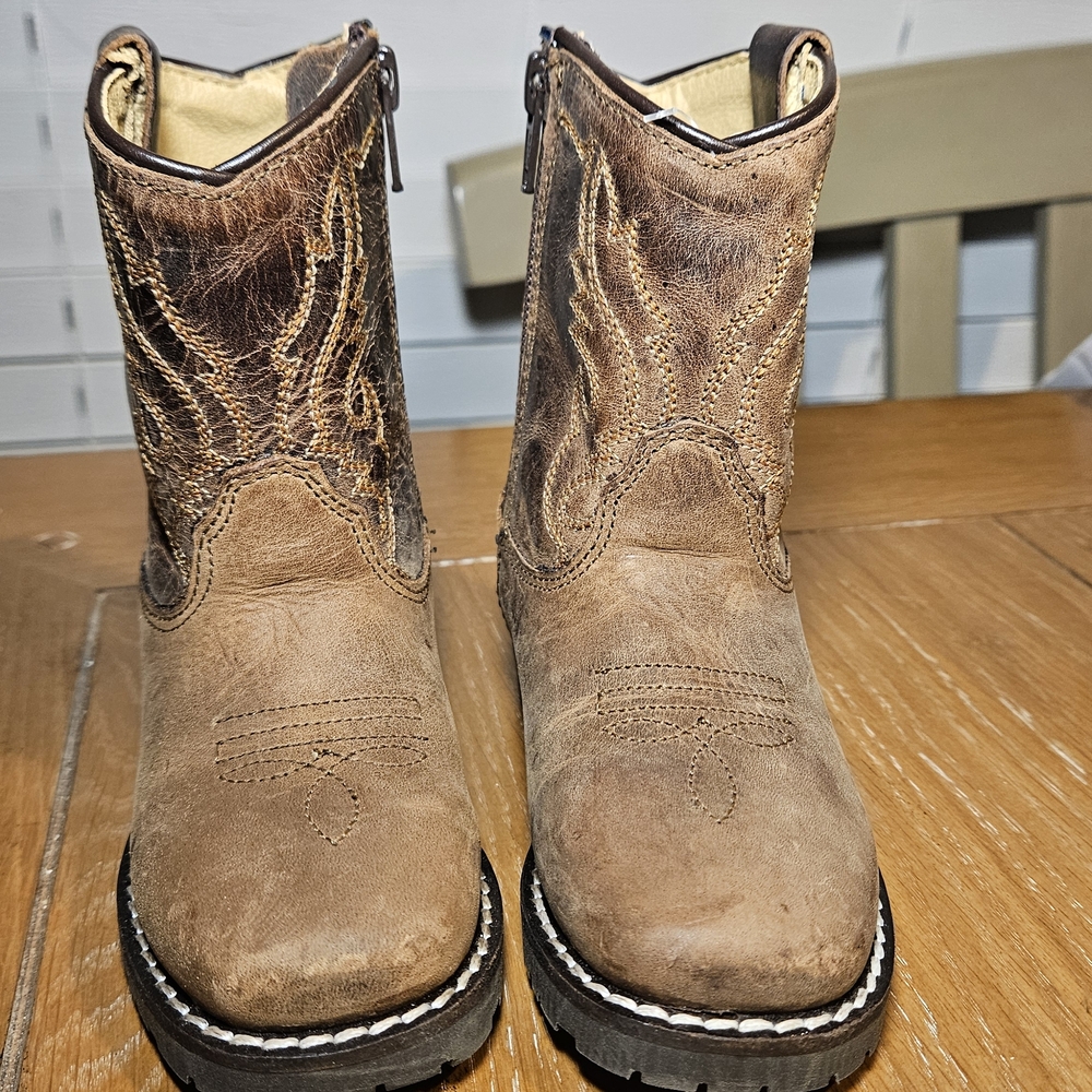 Smokey Mountain Brown Western Leather Boots